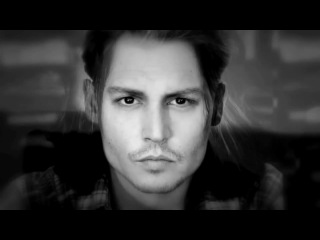 johnny depp face change 43 year in 45 seconds